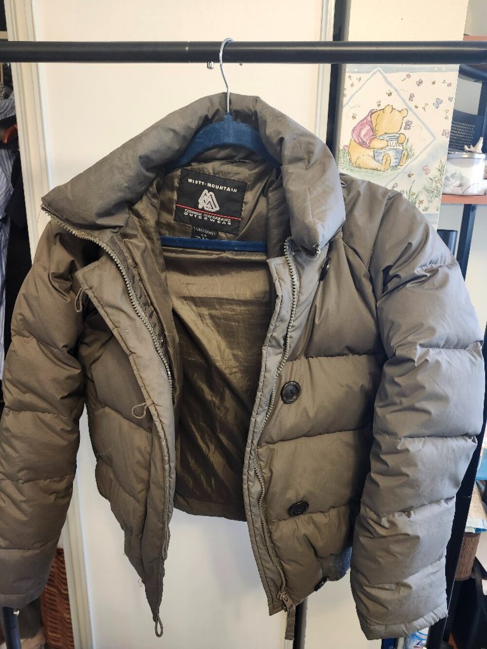 PUFFER JACKET GREEN SIZE S/P